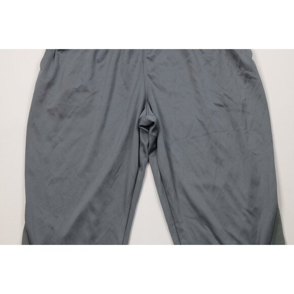 Vintage Y2K Nike Air Jordan Mens XL Jumpan Wide Leg Sweatpants Pants Gray Silver - Picture 3 of 14